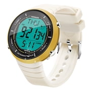 Digital Sports Wristwatch 10 ATM Water Resistant with Multiple Functions of of Chronograph, Countdown, Dual Time, Alarm Clock, 12 and 24 Hour Format Switchable, Silicone Band