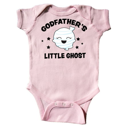 

Inktastic Cute Godfather s Little Ghost with Stars Gift Baby Girl Bodysuit