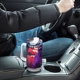 thumbnail image 7 of Dinosaur Trees 40 oz Tumbler with Handle Insulated&nbsp;Travel Mug&nbsp;Lid Straw Leak Proof Steel Vacuum Water Bottles Glasses Fits in Car Cup Holder, 7 of 7