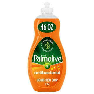Palmolive Ultra Concentrated Antibacterial Liquid Dish Soap, Orange Scent -  9.7 Fluid Ounce
