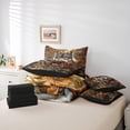 thumbnail image 6 of Feelyou 3D Wolf Animal Twin Bedding Sets 7-Piece for Boy, Groovy Flower Floral Bedding Comforter Set, Rustic Farmhouse Theme Reversible Sheet Sets, Ultra Soft Bedroom Decor, 6 of 8