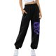 thumbnail image 4 of Pantalones de chándal para mujer Pantalones de cintura alta para entrenamiento Pantalones de pierna ancha Pantalones de bolsillo Pantalones deportivos deportivos para correr Odeerbi ODB-6, 4 of 7