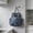 Light Blue, variant on Kitchen Wall Mount Plastic Bag Holder - Gray Mesh Shopping Bag Storage Organizer - Space Saving Countertop Bag Dispenser for Trash & Grocery Bags - 1 Pack
