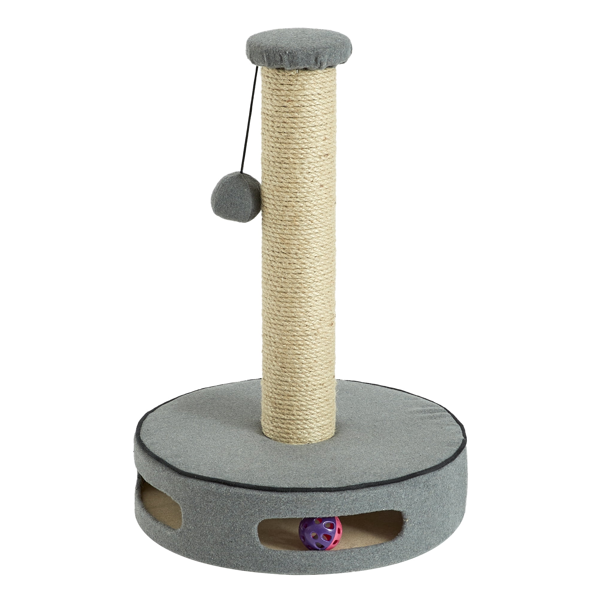 Two by Two Gainesville - Gray Scratching Post Cat Furniture - 19.7 in. Tall