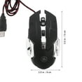 thumbnail image 2 of FENGGUIQU 1Set Black Ergonomic Mouse With Rgb Backlit For Use In Office, 2 of 7