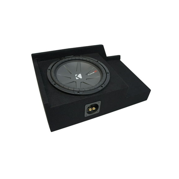 99-06 Chevy Silverado Ext Cab Truck Kicker CompR CWR10 Single 10 Sub Box 2 Ohm