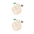 thumbnail image 3 of Vogacara Tablero de ciclo de crecimiento de vida Early #Educational para niños en edad preescolar Bee Abeja 2Conjunto, 3 of 6