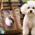 thumbnail image 4 of Portable Dog Water Bottle with Bowl, Foldable Pet Water Bottle for Travel, Travel Water Bowl for Dogs, Water Bottle for Dogs on Walks, Keep Your Pet Hydrated During Your Trip (Pink+Print), 4 of 9