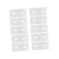 thumbnail image 1 of 10Pcs 2 Hole Joining Plate Aluminum Flat Connecting Reinforcement Plate for Vertical Connection in Construction Frame Structure, 1 of 7