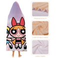 thumbnail image 4 of The Powerpuff Girls Wearable Blanket Cloak Arctic Velvet Hooded Blanket Soft Fuzzy Hoodie Blanket Cape for Adults Kids 40"x50", 4 of 8