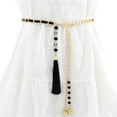 thumbnail image 2 of Ceinture en Métal Mode Décontractée pour Femmes avec Chaîne à la Taille et Pendentif à Franges, 2 of 4