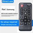 thumbnail image 2 of AA59-00534A Mando a Distancia de Repuesto para Samsung TV Echo Wall Home Theatre Sistema de Audio Proyector, 2 of 6