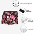 thumbnail image 4 of KLL Rose Flowers Men's Cotton Boxer Briefs Underwear-Large, 4 of 8