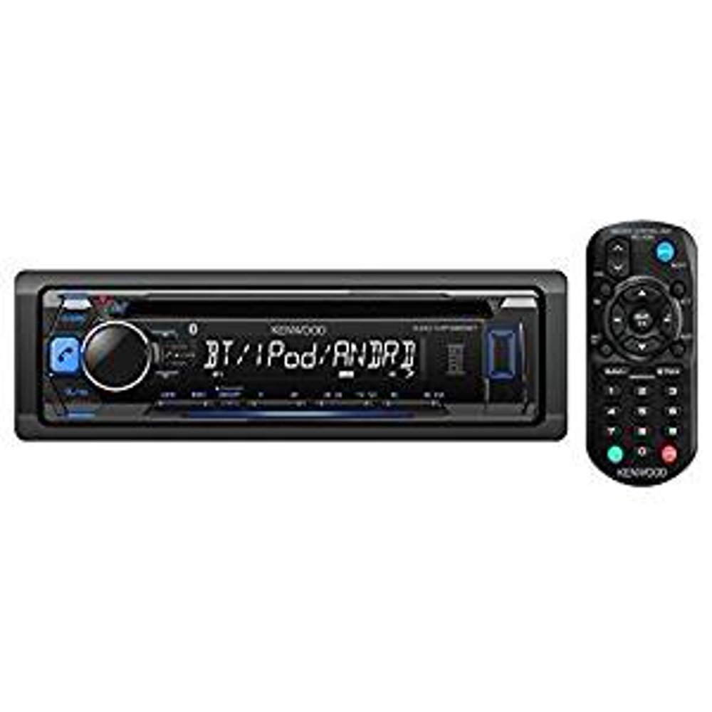 Kenwood KDCMP368BT Car Single DIN InDash CD MP3 Stereo Receiver USB