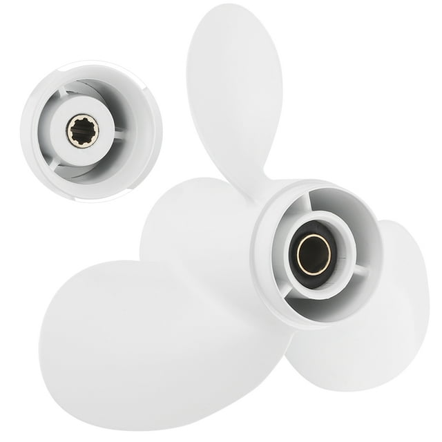 Hélice fueraborda marina 9 1/4 x 9 3/4 pulgadas 3 cuchillas 683-45952-00-EL Apto para 99-15HP ANGGREK Otros