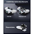 thumbnail image 4 of 1800mAh Wireless Charger for PS5 Controller, for PS5 DualSense Rechargeable Battery Pack, Fast Charging with LED Display, 14H+ Playtime, Accessories for PS5/DualSense Edge/Elite Controller, 4 of 7