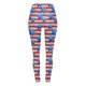 thumbnail image 3 of Gibobby Yoga leggings Mujeres Casual Cuatro de julio Día de la Independencia Impreso Deportes Leggings Pantalones largos(Azul,XL), 3 of 5