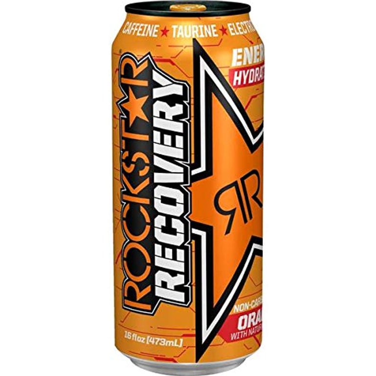 Rockstar Recovery Orange 16oz