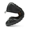 thumbnail image 5 of DREAM PAIRS Women's Flats Scrunch Foldable Ballet Flats Bowknot Round Toe Light Weight Slip-On Dress Shoes Wide Width, 5 of 8