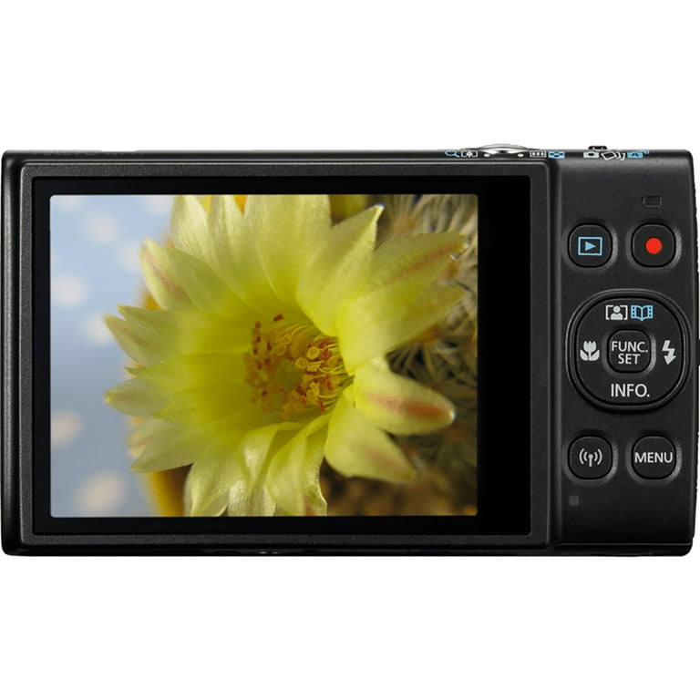 Canon PowerShot ELPH 360 HS Black, 20.2MP CMOS, 12x Optical Zoom
