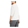 thumbnail image 2 of ALFANI Womens White Glitter Top XS, 2 of 4