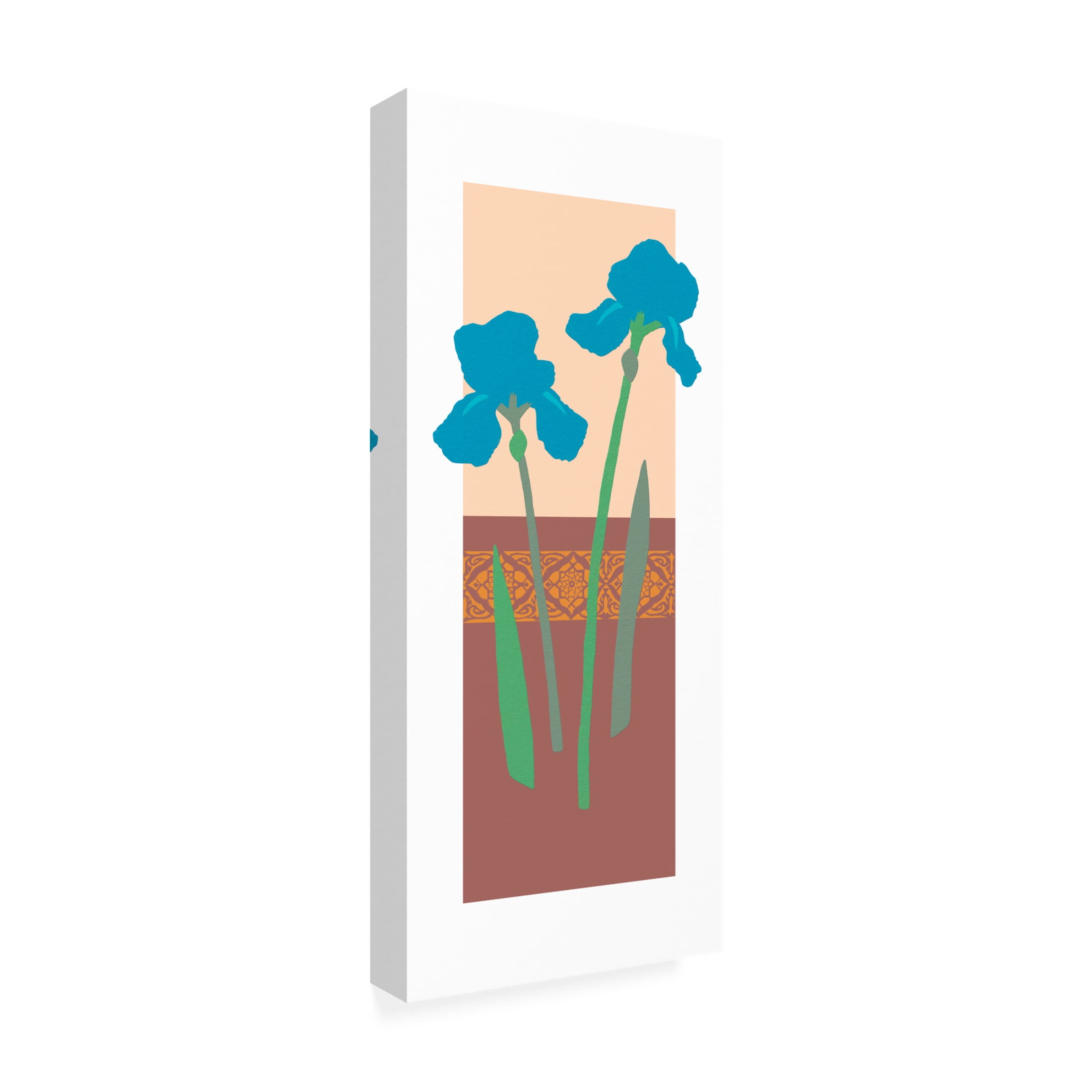 Trademark Fine Art Alonzo Saunders  Floating Floral I Canvas Wall Art