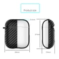 thumbnail image 3 of Carbon Fiber Case for Apple AirPods 1st Gen - Slim Protective Cover - Lightweight Shockproof with Precise Cutouts, 3 of 6