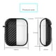 thumbnail image 3 of Funda de fibra de carbono para Airpods - Fibra de carbono genuina, Slim Fit, para Apple Airpods 1ª Protección, 3 of 7