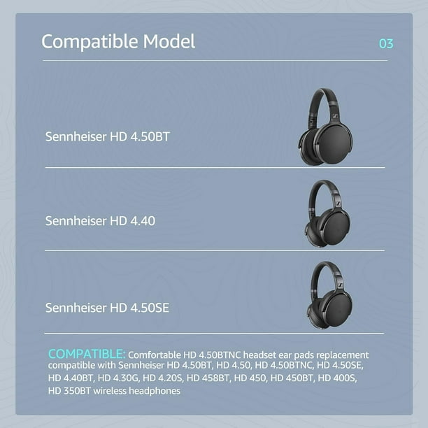 Sennheiser hd 450 online ear pads