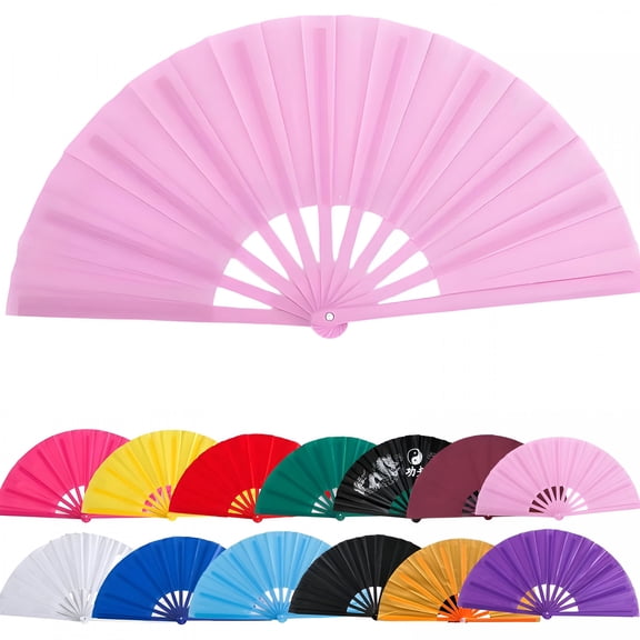 ACDANC Large Clacking Fans for Line Dancing,Clack Fans for Line Dancing,Snap,For Popping Fan,Foldable Line Dance