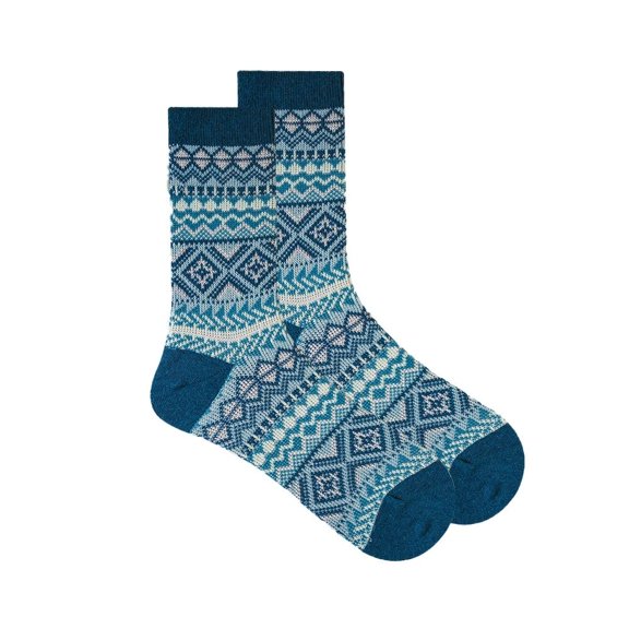 Harajuku Breathable Casual Socks Cotton Hosiery National Style Long Socks Pile Hosiery Cotton Socks Men's Socks Mid Tube Socks Women Socks G