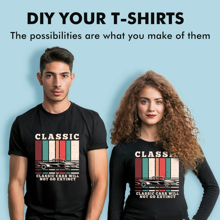 DIY Custom T-Shirts using A-SUB Light Fabric & Dark Fabric paper