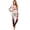 Women, variant on Halloween Red Jack-O'-Lantern Print Matching Family Pajama Sets with Soft Cotton Blend Fabric Featuring Round Neck Long Sleeves Women XXL