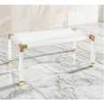 thumbnail image 1 of ACRYLIC GOLD COATED DINING TABLE - 72", 1 of 1