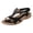 A, variant on YLYL Orthopedic Sandals for Women Bohemian Elastic Strap Arch Support Comfort Summer Beach Shoes