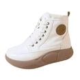 thumbnail image 4 of Botas de nieve casuales Calzado antideslizante cálido Botas cortas Accesorios cómodos Zapatos de invierno para mujer con forro suave para caminatas al 40 Macarena Botas de nieve, 4 of 8