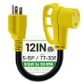 thumbnail image 1 of Adaptador eléctrico RV POWGRN 30A a 110 V 10/3 AWG ETL, 1 of 7