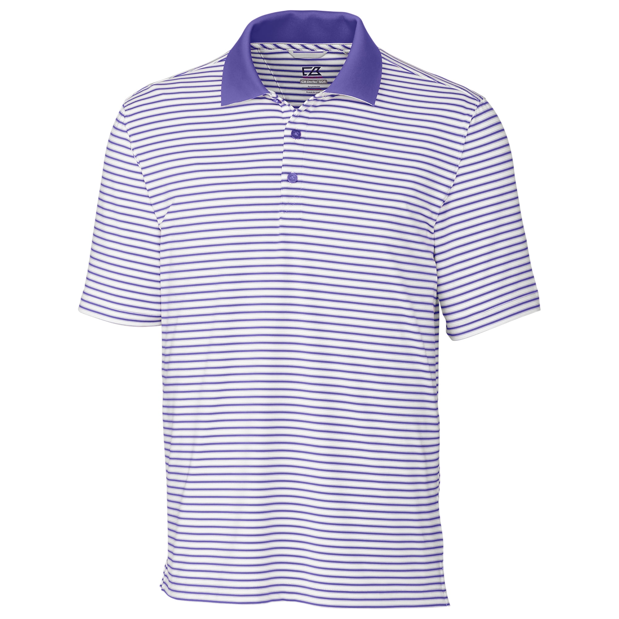 Cutter & Buck - Cutter & Buck Men's Seapines Stripe Polo Shirt ...