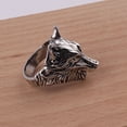 thumbnail image 4 of Sonducket Anillo Animal Dominante Aleación Clásica Sólido Delicado Dedos Anillos Punk Retro Circlet Wedding Party Distintivo Eminente Ropa, zapatos y accesorios Miscelánea 1.8 cm Sonducket AP014449-01, 4 of 6