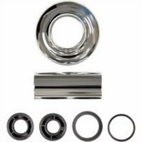 Danco 10307 Flange Set, 1-1/16 to 9/16 in Adapter, 1-1/2 in Flange ID, 3 in Flange, 1-1/2 in Tube OD