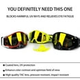 thumbnail image 3 of NAFEIB Motocross Glasses Motorcycle Sunglasses Man Mask Windproof Protection Skiing Cycling Racing Off-Road Goggles, 3 of 5