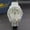 Silvery, variant on Hip Hop Men's Watch, Artificial Diamond Dial Watch, Fashion Shiny Watch For Men, Ideal choice for Men