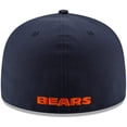 thumbnail image 4 of Men's New Era Navy Chicago Bears Team Basic 59FIFTY Fitted Hat, 4 of 6