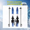 thumbnail image 2 of Esquí Snowboard Doble Tabla (copos Nieve) Azul, 2 of 9