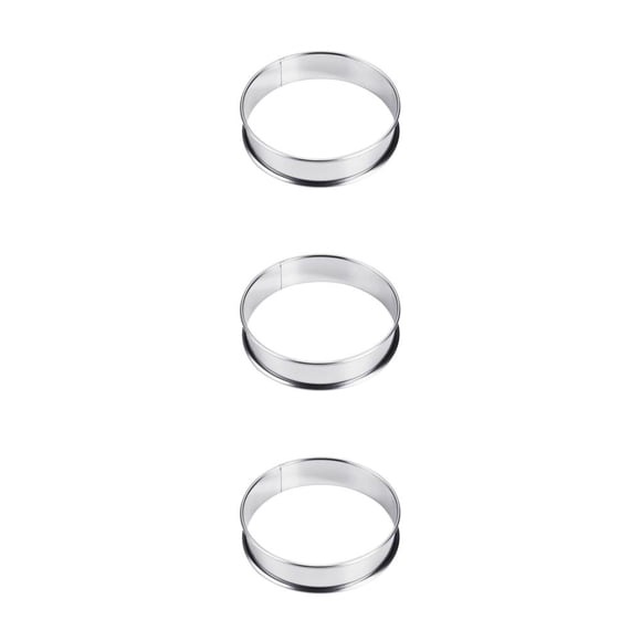 Injueey Anillo para Pizza, espejo lavable reutilizable, pulido, , hogar, cocina, restaurante, pastel, Mousse, molde, herramienta de moldeo, Type1 NO1