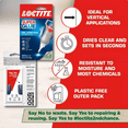 thumbnail image 5 of (2 pack) Loctite Super Glue Gel Control, Pack of 1, Clear 4 g Bottle, 5 of 17