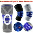 thumbnail image 2 of Elastic Leg Protector Pad Knee Sleeve Support Compression Brace for Sports, 2 of 5