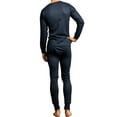 thumbnail image 5 of Ventana Men's Thermal Sets Waffle Knit Long Johns 2 Piece Underwear Top & Pants Pajama, 5 of 7