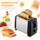thumbnail image 3 of Tostadora de pan de 2 rebanadas Máquina de desayuno de 6 configuraciones de tostadas para pan Bagel Waffle Hugtrwg  Para estrenar, 3 of 9