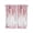 White Pink, variant on Kitchen Curtains 54 Inches length, Pink Eucalyptus Leaves Window Treatment Curtain Drapes, Summer Botanical Watercolor Decorative Window Curtains for Bedroom Cafe, 52"x54", 2 Panels